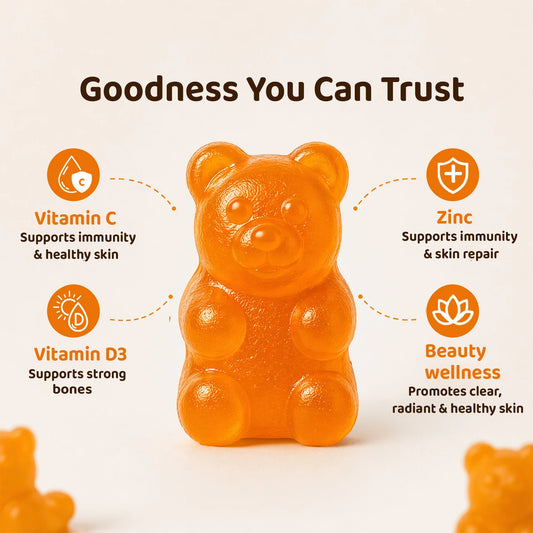 Purna gummies for adult and kids .