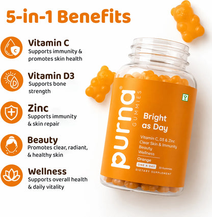 Purna gummies for adult and kids .